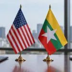 Diplomatic Meeting Table