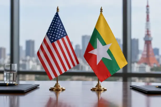Diplomatic Meeting Table