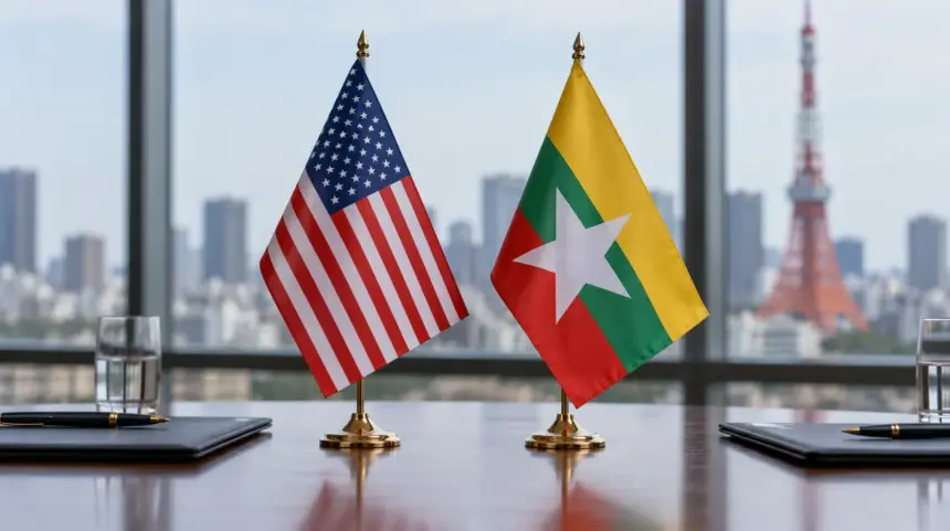 Diplomatic Meeting Table