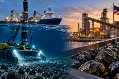 Polymetallic nodules from the Pacific seabed intended for critical minerals processing