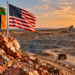 Open-pit copper mine in Zambia illustrating the country's role in global copper supply chains