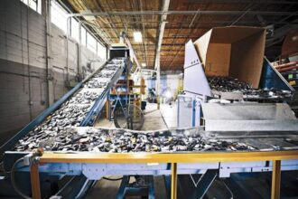 Used mobile phones collected for recycling and critical minerals recovery