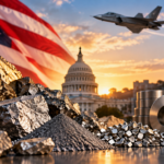 Critical minerals and aerospace materials representing US strategic supply-chain security.
